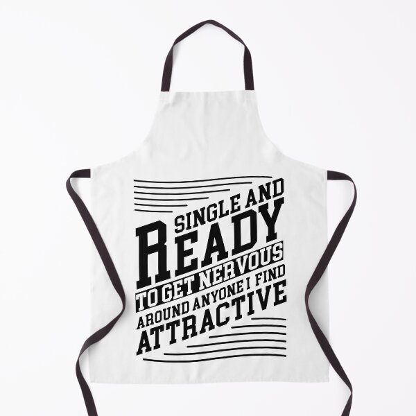 Item preview, single and ready to get nervous around anyone i find attractive Design designed and sold by Halabe art.