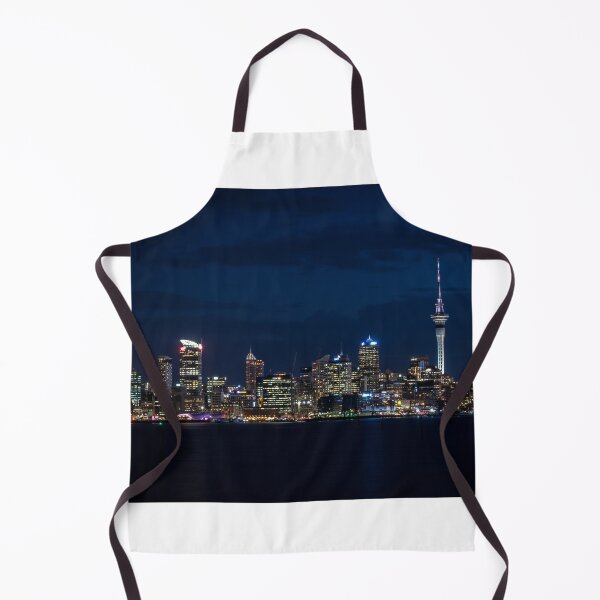 Item preview, Auckland, New Zealand at night designed and sold by antonium.