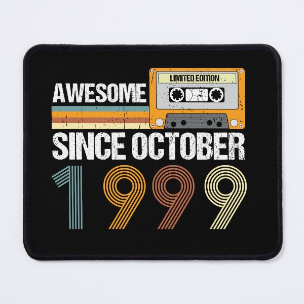 Item preview, Awesome Since October 1999 | 23th Birthday Gifts | 23 Years Old Gifts designed and sold by AMINE  ★★★★★.
