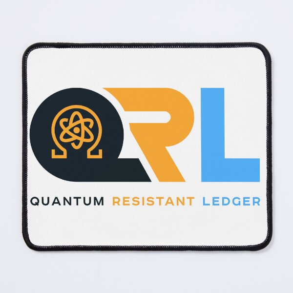 Item preview, QRL Quantum Resistant Ledger modern logo designed and sold by SweetSaltyWind.