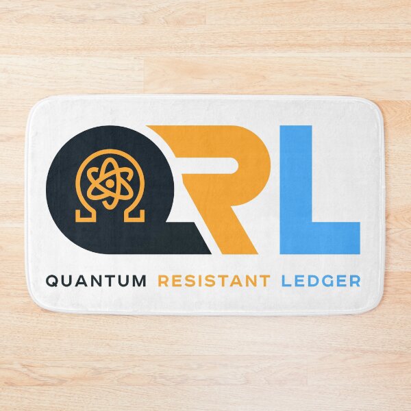 Item preview, QRL Quantum Resistant Ledger modern logo designed and sold by SweetSaltyWind.