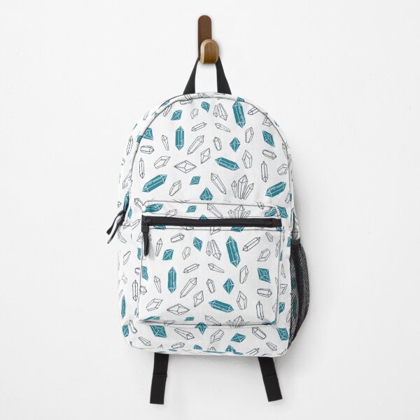 Item preview, Colorful Crystal Pattern, Magical Blue Gem Pattern, Gemstone Pattern, designed and sold by antevasinart.