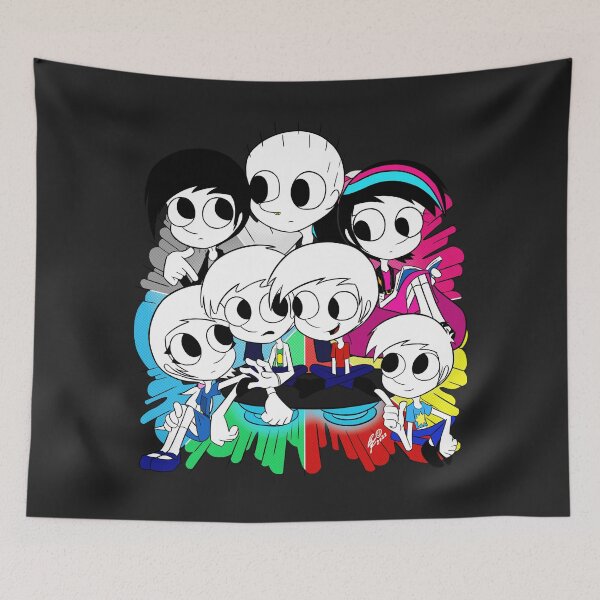 Item preview, Animation Comic Ensemble Cast designed and sold by 25UArt.