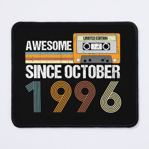 Item preview, Awesome Since October 1996 | 26th Birthday Gifts | 26 Years Old Gifts designed and sold by AMINE ★★★★★.