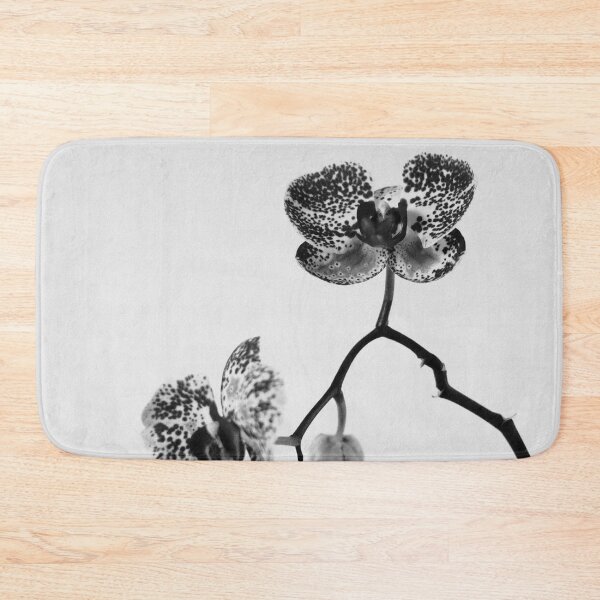 Item preview, Simply a Orchid flower | Black and White Fine Art Photo designed and sold by Diana van Neck.