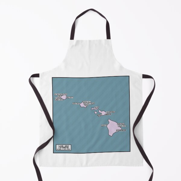 Item preview, Hawaii National and State Parks Map designed and sold by FinlayMcNevin.