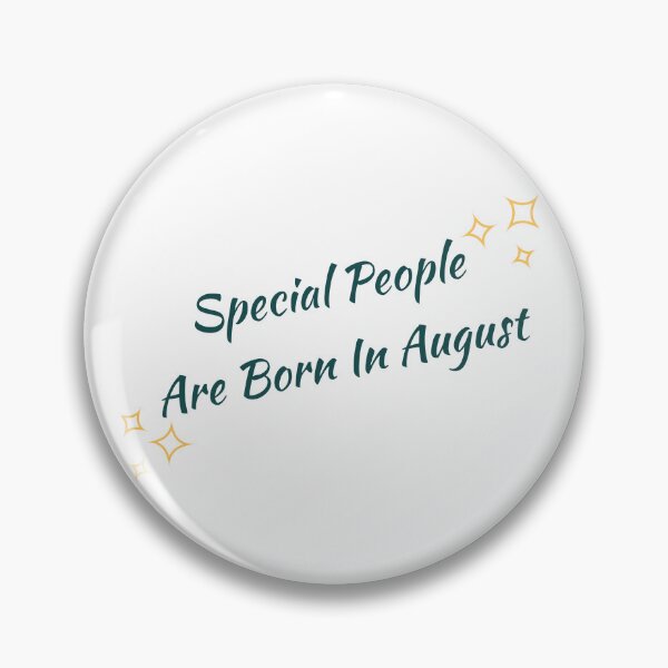 Item preview, Las personas especiales nacen en agosto designed and sold by Fall-Creations.