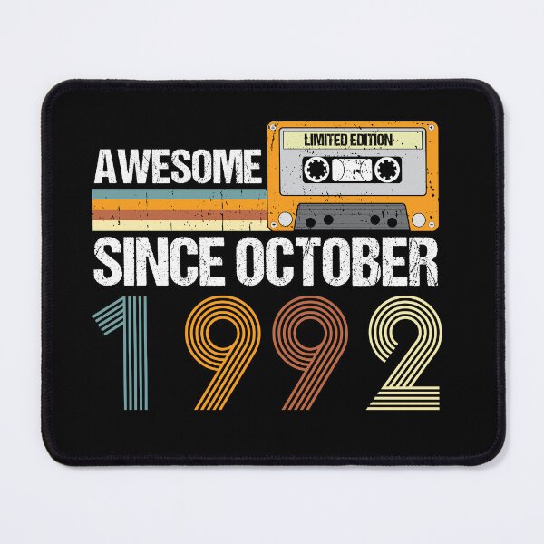 Item preview, Awesome Since October 1992 | 30th Birthday Gifts | 30 Years Old Gifts designed and sold by AMINE ★★★★★.