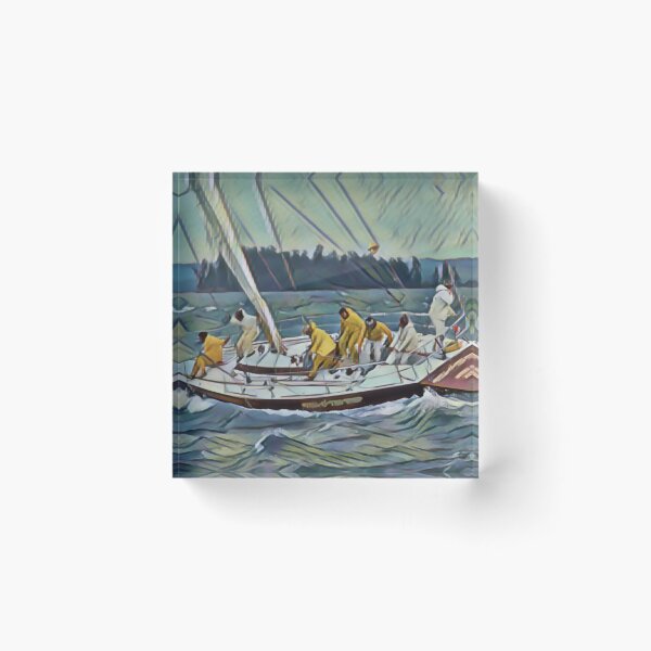 Item preview, Carrera de veleros de la costa oeste designed and sold by mark alan perry.