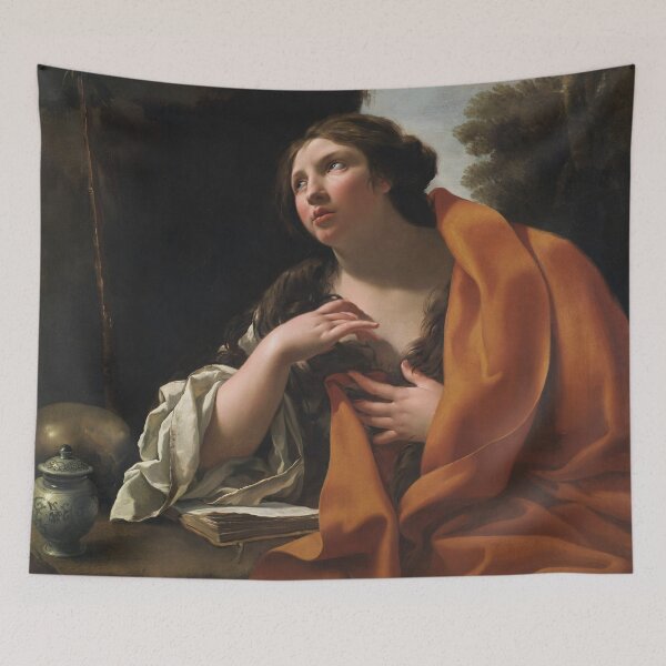 Item preview, Saint Mary Magdalen | Simon Vouet | 1630 Renaissance Gospel Biblical Art designed and sold by CJET.