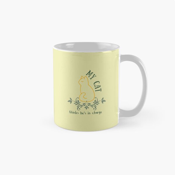 Item preview, My cat thinks he's in charge designed and sold by CatOrDog.