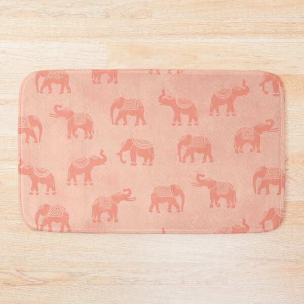 Item preview, Light Blush Indian Elephants designed and sold by Carolina Diaz.