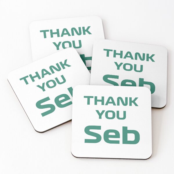 Item preview, Thank You Seb - Green designed and sold by BubbleManShop.