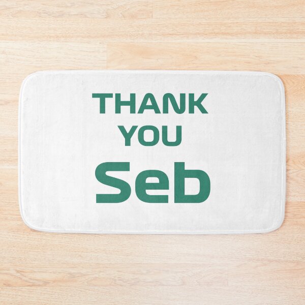 Item preview, Thank You Seb - Green designed and sold by BubbleManShop.