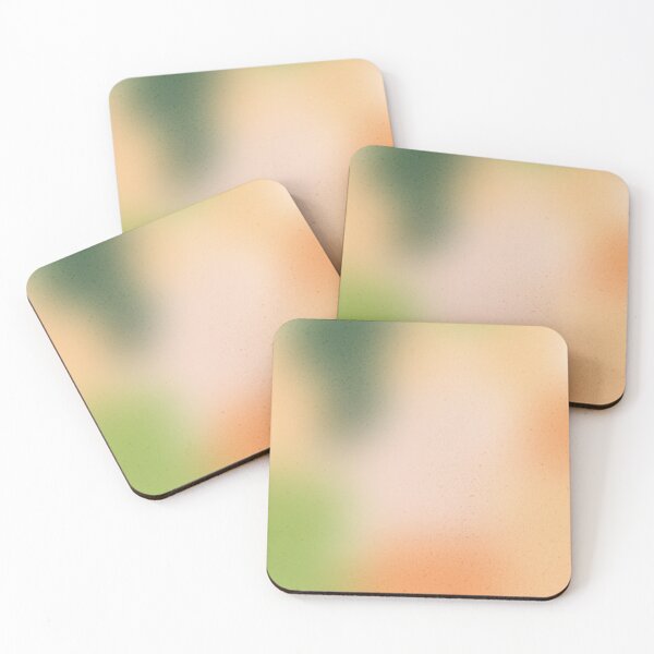 Item preview, Modern and stylish bright and pastel colors gradient from peach to light green. designed and sold by helga-wigandt.