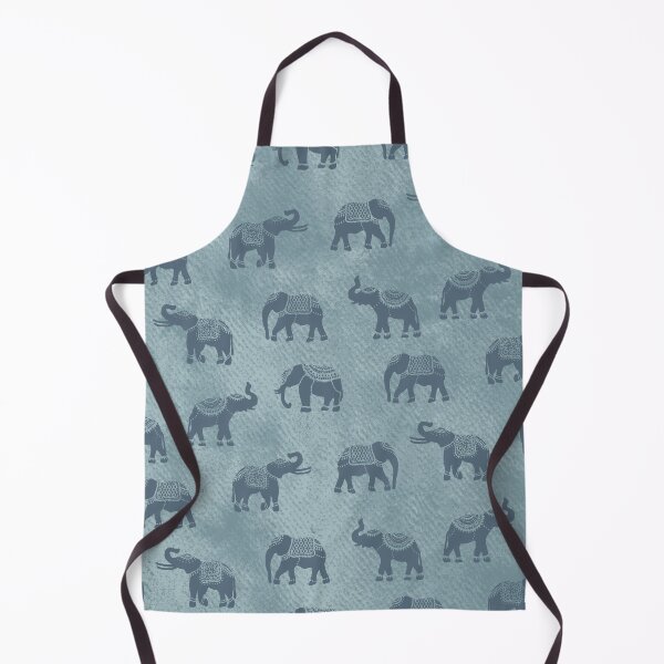 Item preview, Light Gray Indian Elephants designed and sold by Carolina Diaz.