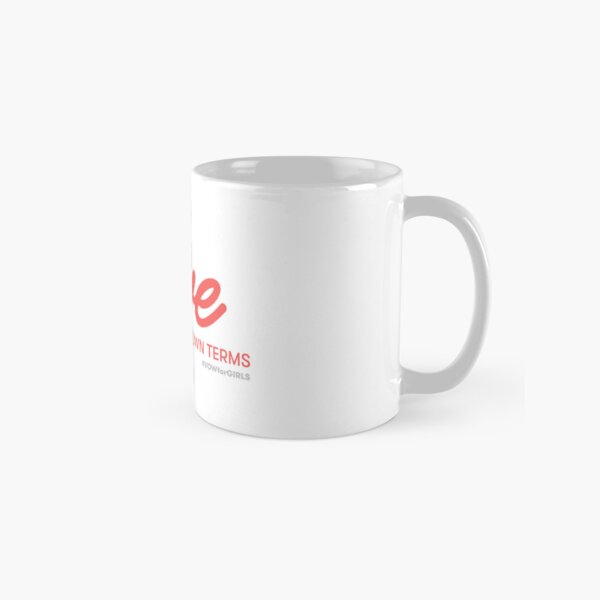 Love On Her Own Terms (Grapefruit Color) Classic Mug