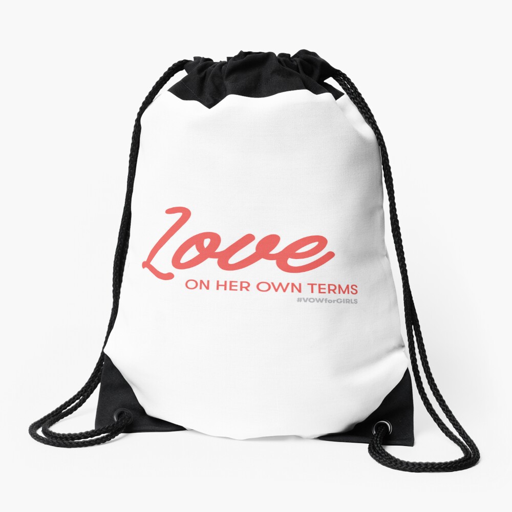 Item preview, Drawstring Bag designed and sold by VOWforGirls.