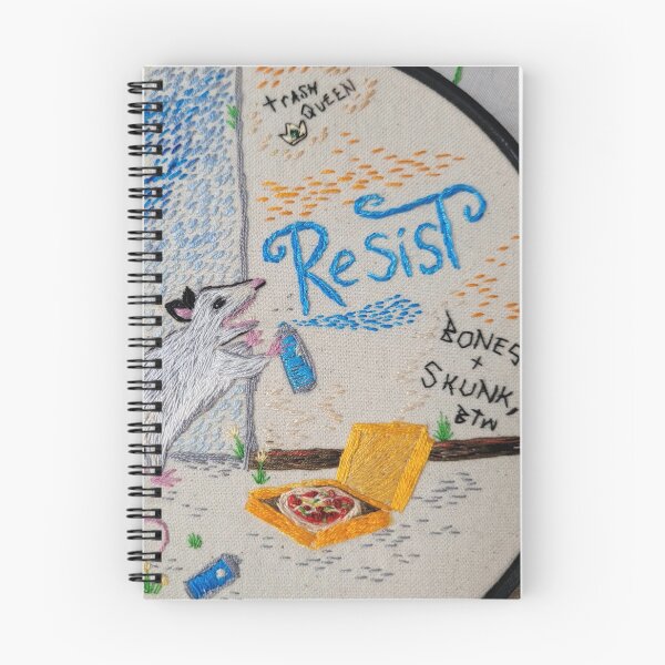 Item preview, Joni Rotten the Possum, with pizza and spraycans designed and sold by MsFledermaus.