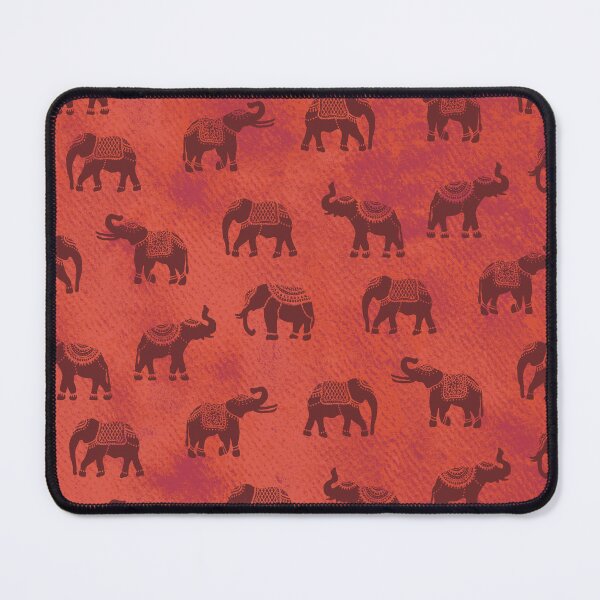 Item preview, Light Red Indian Elephants designed and sold by Carolina Diaz.