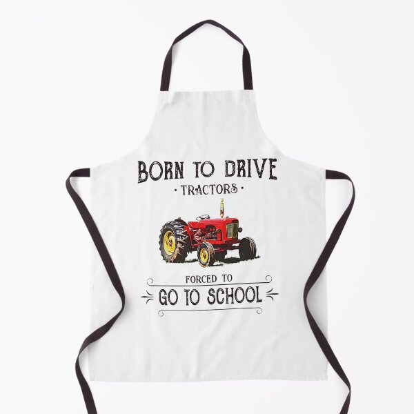 Item preview, born to drive tractors forced to go to school designed and sold by tmshop1.