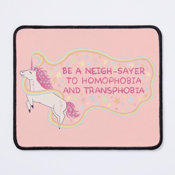 Item preview, Unicorn Rainbow Anti Homophobia and Transphobia designed and sold by Arbornaut.