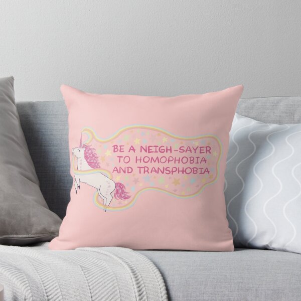 Item preview, Unicorn Rainbow Anti Homophobia and Transphobia designed and sold by Arbornaut.