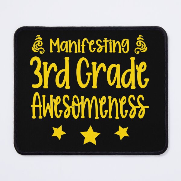 Item preview, Back to School Third Grade Awesome Inspirational Teacher 3rd Grade Future World Creators Gold Classroom designed and sold by AstralRadiance.
