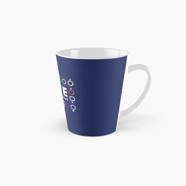 Love On Her Own Terms (Multicolor w/ Blue) Tall Mug