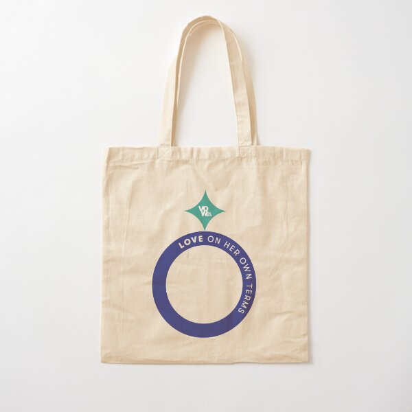 I See A World Where No Child Is Ever A Bride (Teal Ring) Cotton Tote Bag