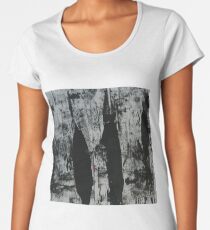 black lines Women's Premium T-Shirt