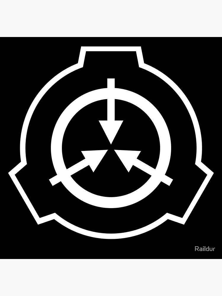 scp Foundation logo | Postcard