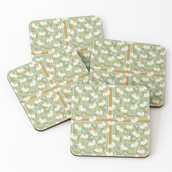 Item preview, Cute Retro Hippie Floral Design designed and sold by rebekahandco.