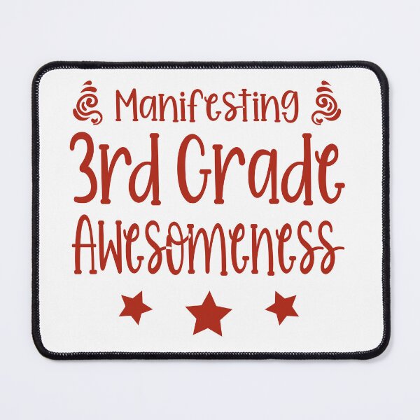 Item preview, Back to School Third Grade Awesome Inspirational Teacher 3rd Grade Future World Creators Red Classroom designed and sold by AstralRadiance.