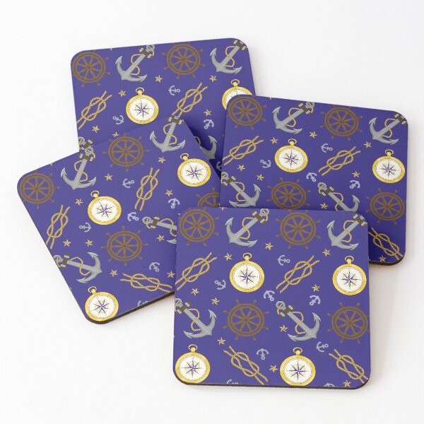 Item preview, Nautical pattern designed and sold by Cthulhu loves crafts.