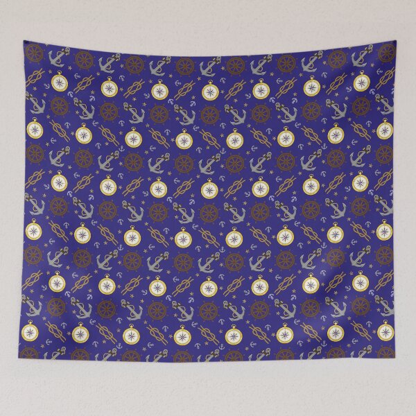 Item preview, Nautical pattern designed and sold by Cthulhu loves crafts.