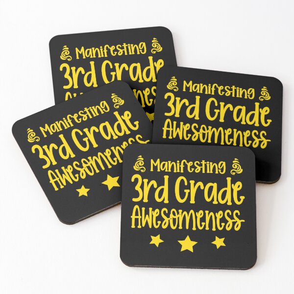 Item preview, Back to School Third Grade Awesome Inspirational Teacher 3rd Grade Future World Creators Gold Classroom designed and sold by AstralRadiance.