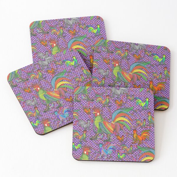Artikelvorschau, Punky Rooster Rings & Purple-2 (PURv1.18,BBv1.21) entworfen und verkauft von AJLeibengeist.
