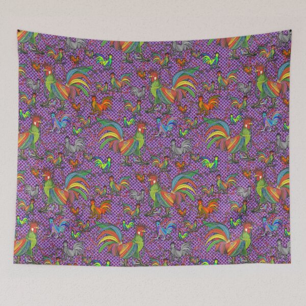 Artikelvorschau, Punky Rooster Rings & Purple-2 (PURv1.18,BBv1.21) entworfen und verkauft von AJLeibengeist.