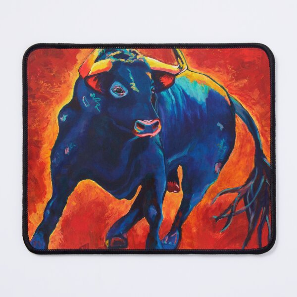 Item preview, Blue Bull Charging designed and sold by BGOZart.