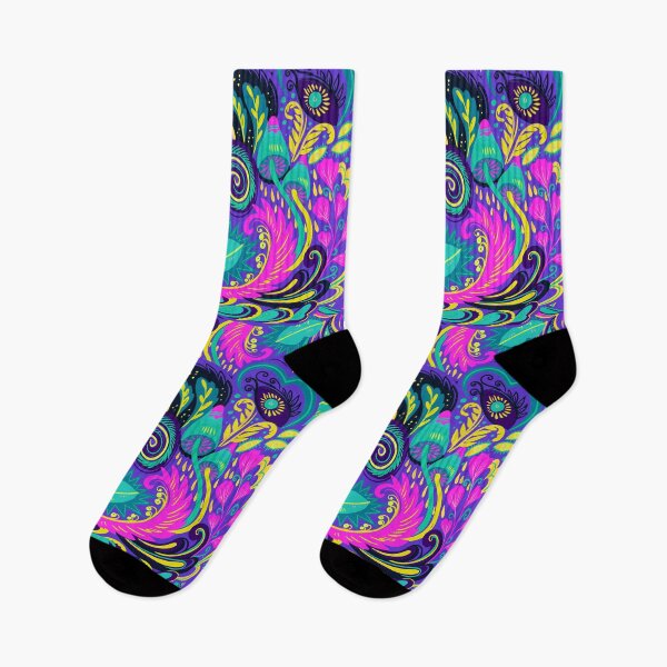 Item preview, Psychedelic Retro Hippie Design designed and sold by rebekahandco.