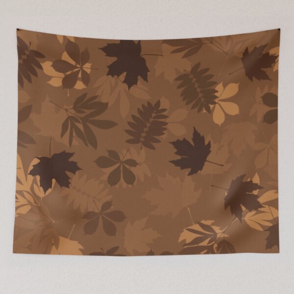 Item preview, Abstract falling autumn leaves designed and sold by cutecrazytshirt.