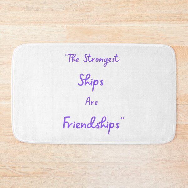 Item preview, The Strongest Ships Are Friendships designed and sold by Teepocalypse.