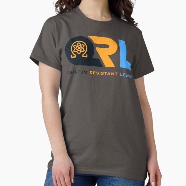 Item preview, QRL Quantum Resistant Ledger modern logo designed and sold by SweetSaltyWind.