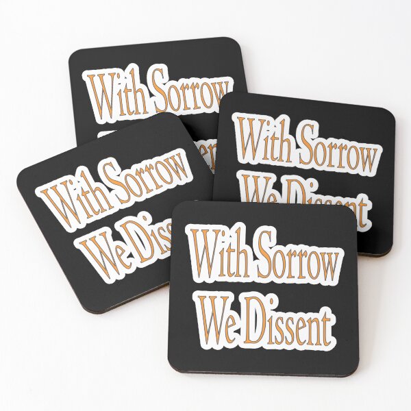 Item preview, With Sorrow We Dissent designed and sold by JLCableStudio.