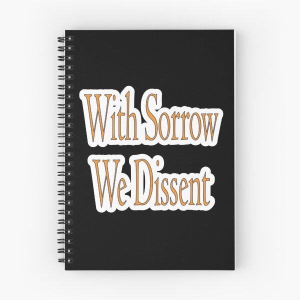 Item preview, With Sorrow We Dissent designed and sold by JLCableStudio.