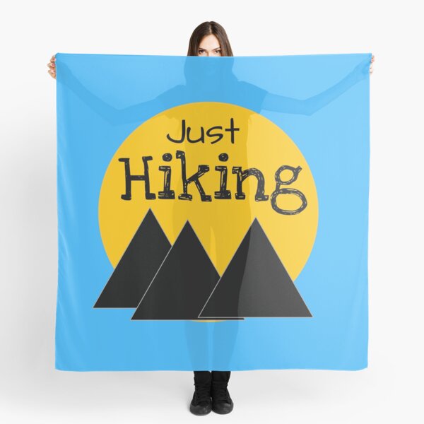 Item preview, Just Hiking sayings for Hiking lovers And Hikers designed and sold by MsArtyCrafts.