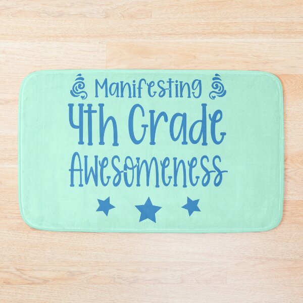 Item preview, Back to School Fourth Grade Awesome Inspirational Teacher 4th Grade Future World Creators Classroom Blue designed and sold by AstralRadiance.