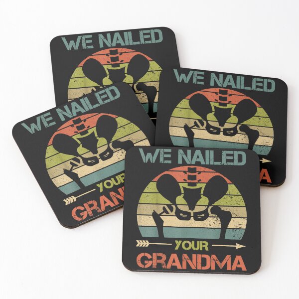Item preview, We Nailed Your Grandma Funny Scrub Tech Ortho Hip Surgery  designed and sold by anes18.