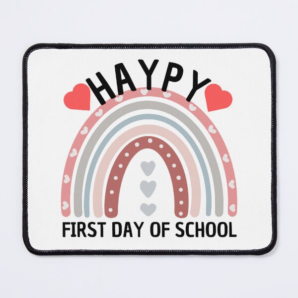 Item preview, happy first day of school designed and sold by Eriksonshop.